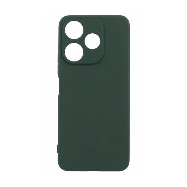θήκη σιλικόνης (Soft) για Xiaomi Redmi 13 4G - σκούρο πράσινο