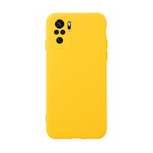θήκη σιλικόνης (Soft) για Xiaomi Poco M5S - κίτρινη
