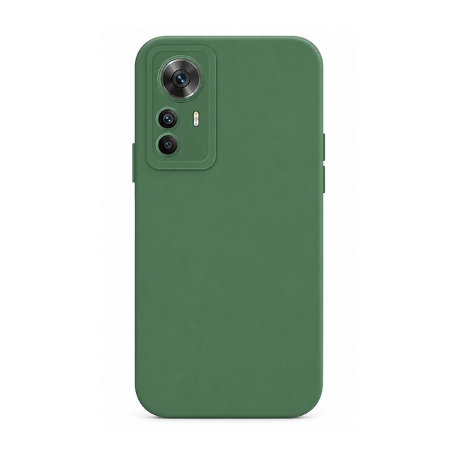θήκη σιλικόνης (Soft) για Xiaomi 12T Pro - σκούρο πράσινο