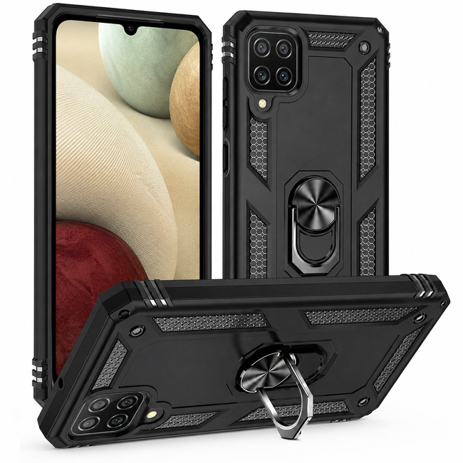 Θήκη Armor για Samsung Galaxy A12 - μαύρη