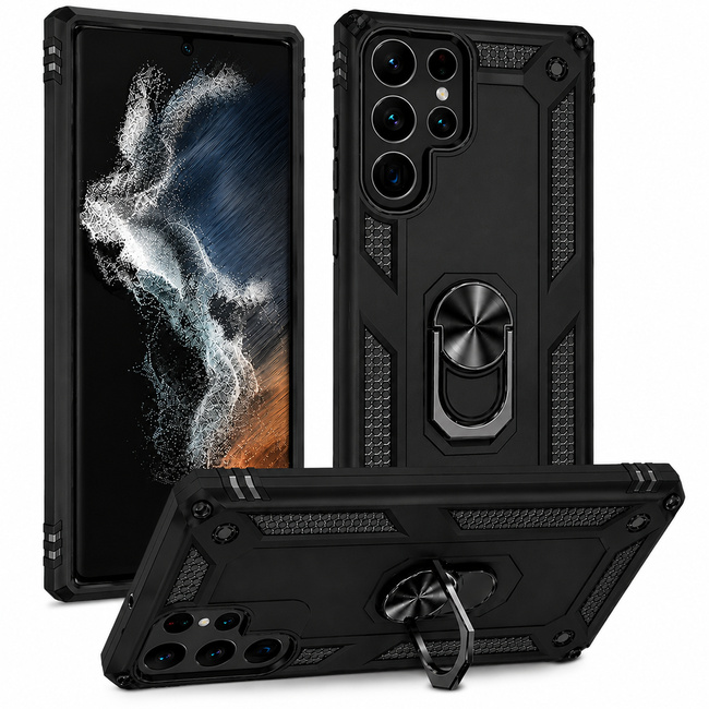 Θήκη Armor για Samsung Galaxy S24 Ultra - μαύρη