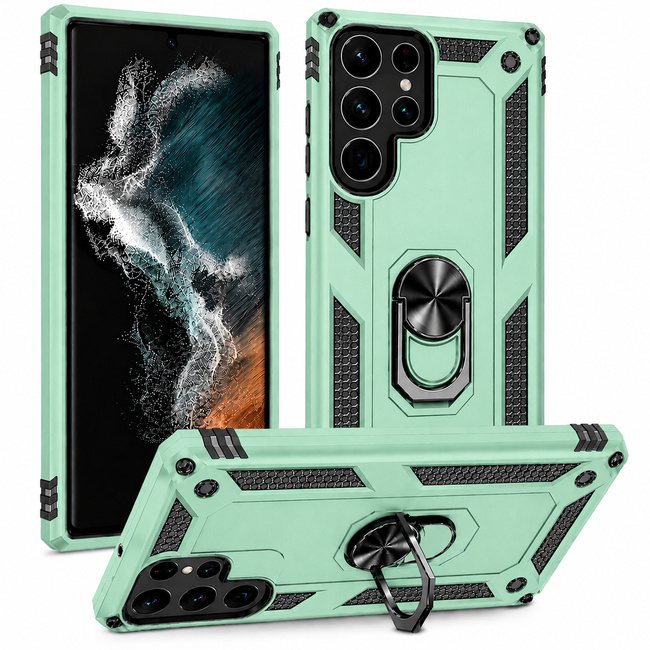 Θήκη Armor για Samsung Galaxy S23 Ultra - πράσινη