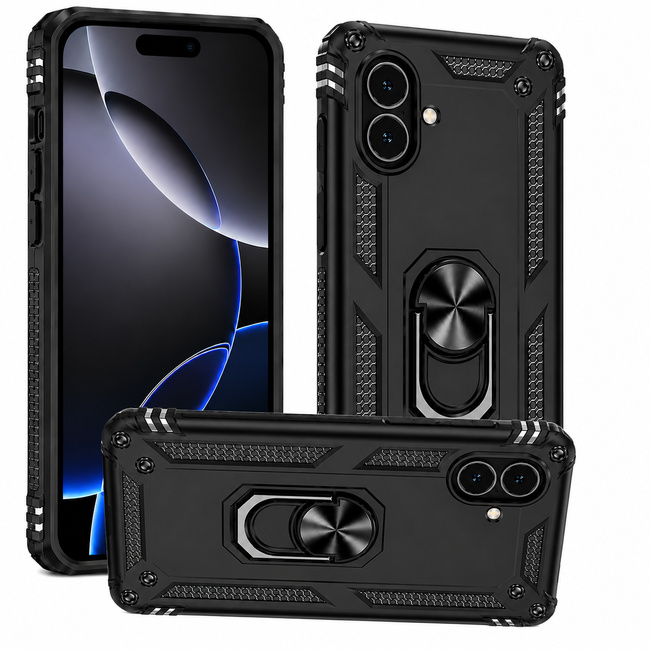 Θήκη Armor για Apple iPhone 16 Plus - μαύρη