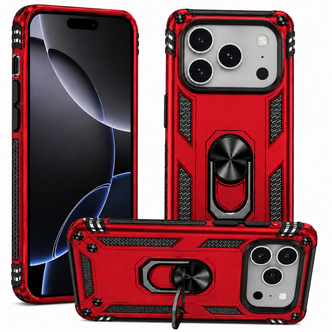 Θήκη Armor για Apple iPhone 17 Pro Max - κόκκινη