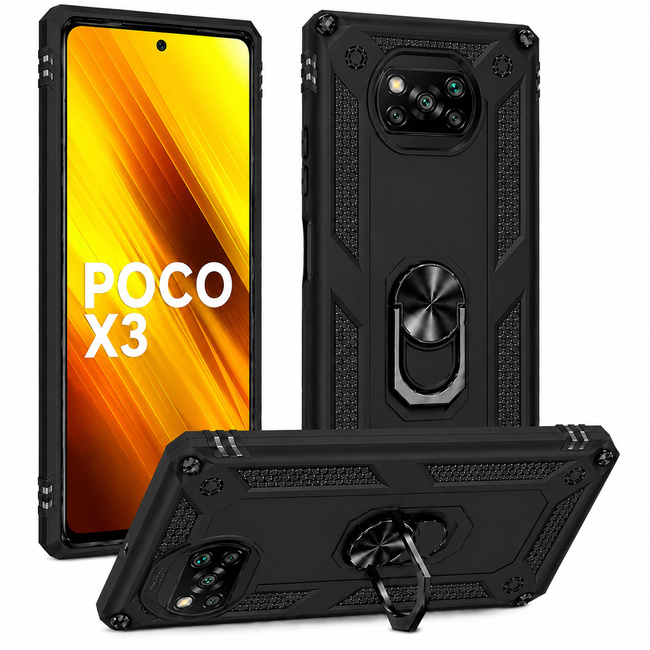 Θήκη Armor για Xiaomi Poco X3 NFC - μαύρη