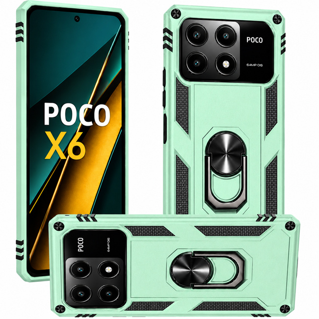 Θήκη Armor για Xiaomi Poco X6 - πράσινη