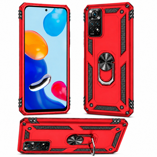 Θήκη Armor για Xiaomi Redmi Note 11S 4G - κόκκινη