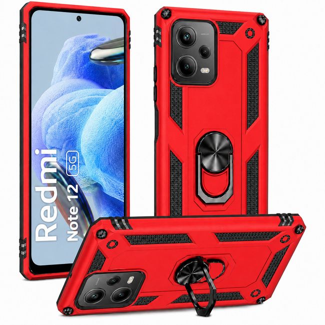 Θήκη Armor για Xiaomi Redmi Note 12 5G - κόκκινη