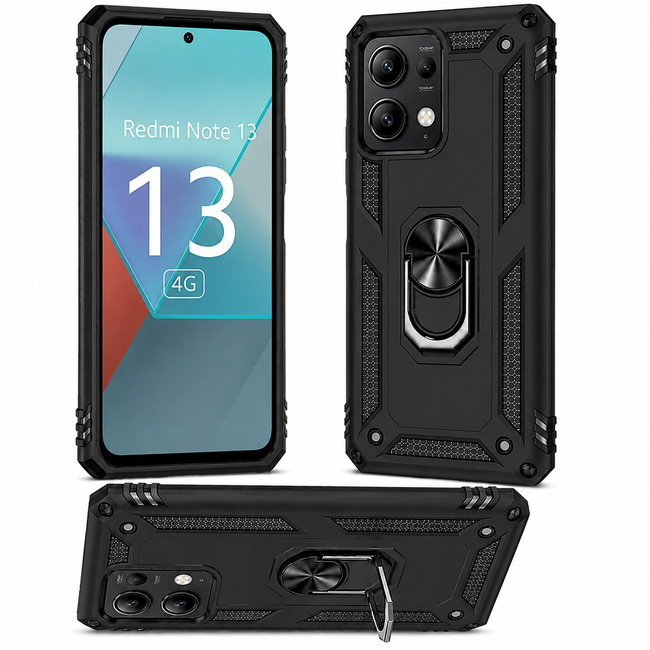 Θήκη Armor για Xiaomi Redmi Note 13 Pro 4G - μαύρη