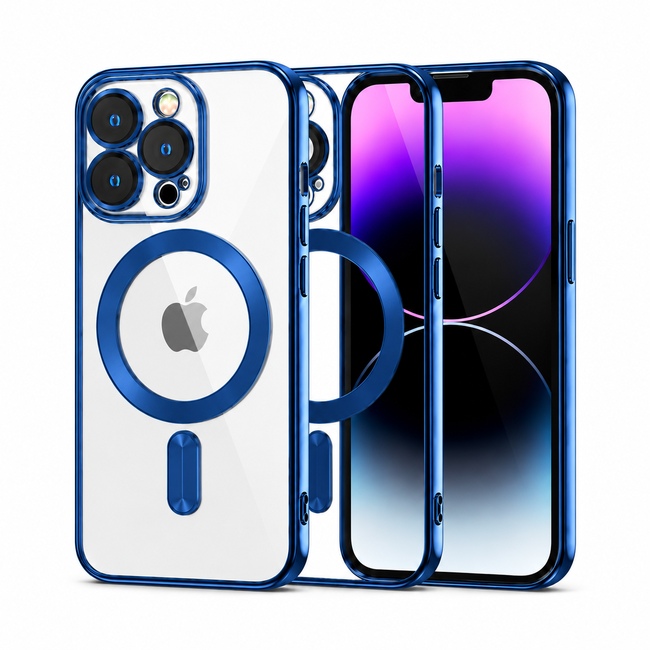 Θήκη MagSafe με προστασία κάμερας για Apple iPhone 16 Pro - μπλε
