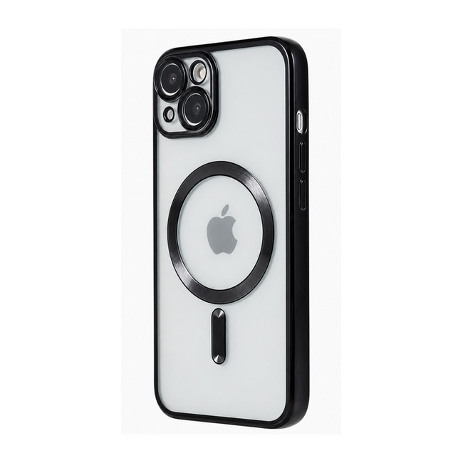 Θήκη MagSafe με προστασία κάμερας για Apple iPhone 15 Plus - μαύρη