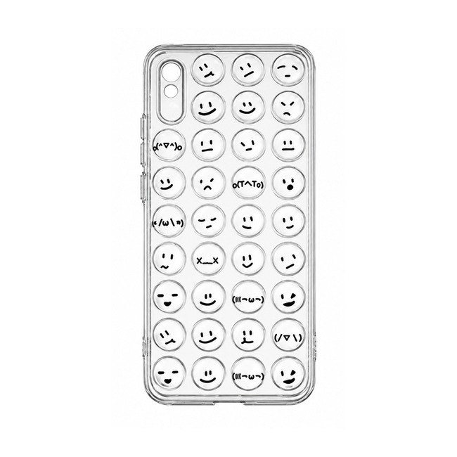 Διάφανη Θήκη Emoji για Xiaomi Redmi 9A / Xiaomi Redmi 9i / Xiaomi Redmi 9AT - Διάφανο