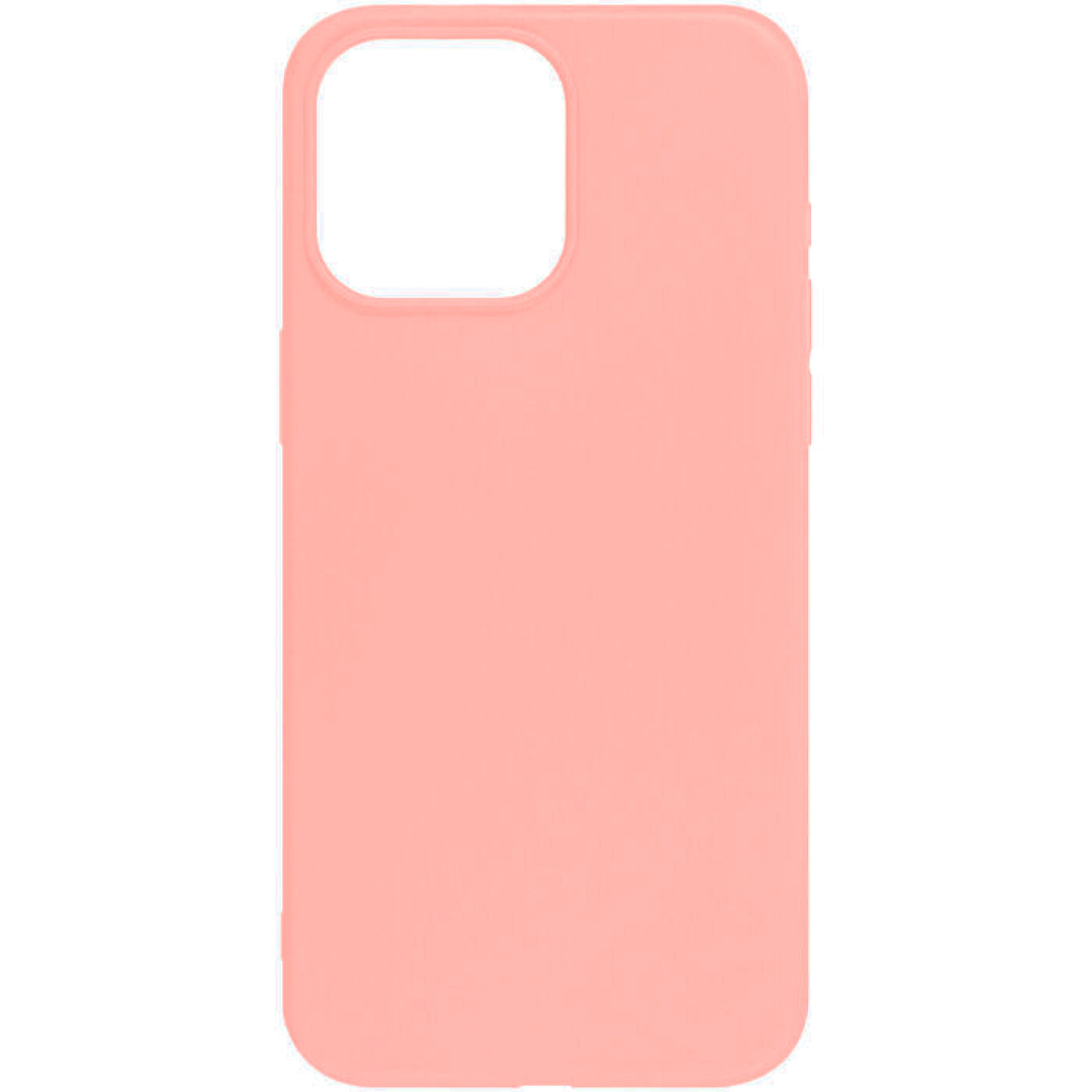 Θήκη Πλάτης Σιλικόνης Soft για Apple i Phone 13 Pro Max - Χρώμα: Ρόζ
