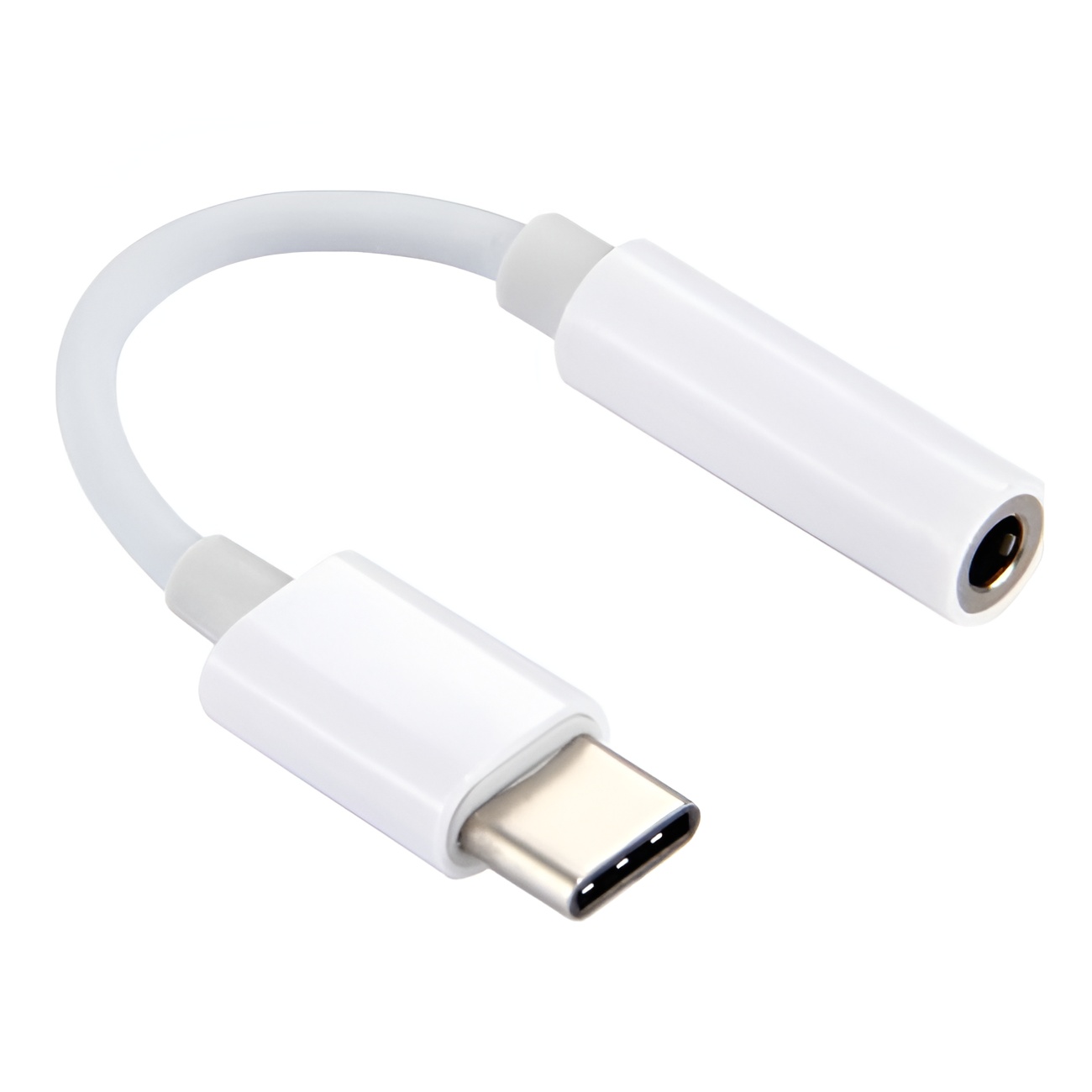 GERLAX GX-10T Μετατροπέας USB-C Male σε 3.5mm Female - Χρώμα: Λευκό