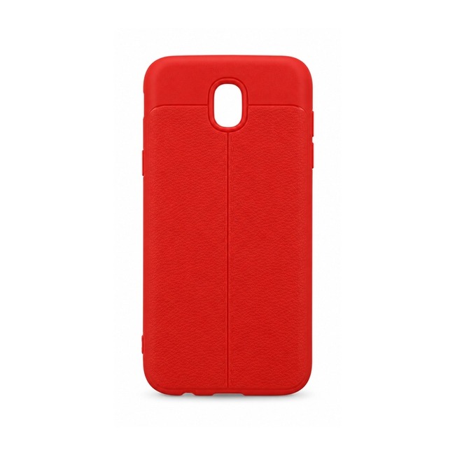 Θήκη με Υφή Litchi για Samsung Galaxy J5 2017 - Κόκκινο