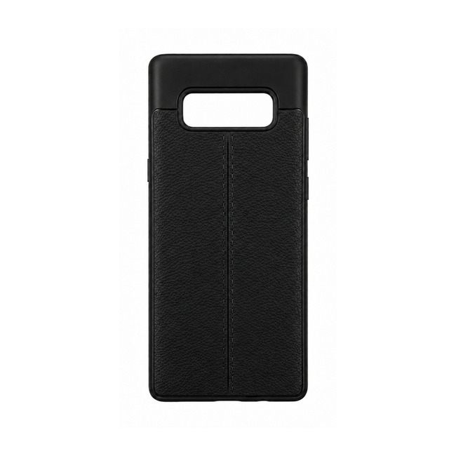 Θήκη με Υφή Litchi για Samsung Galaxy Note 8 - Μαύρο