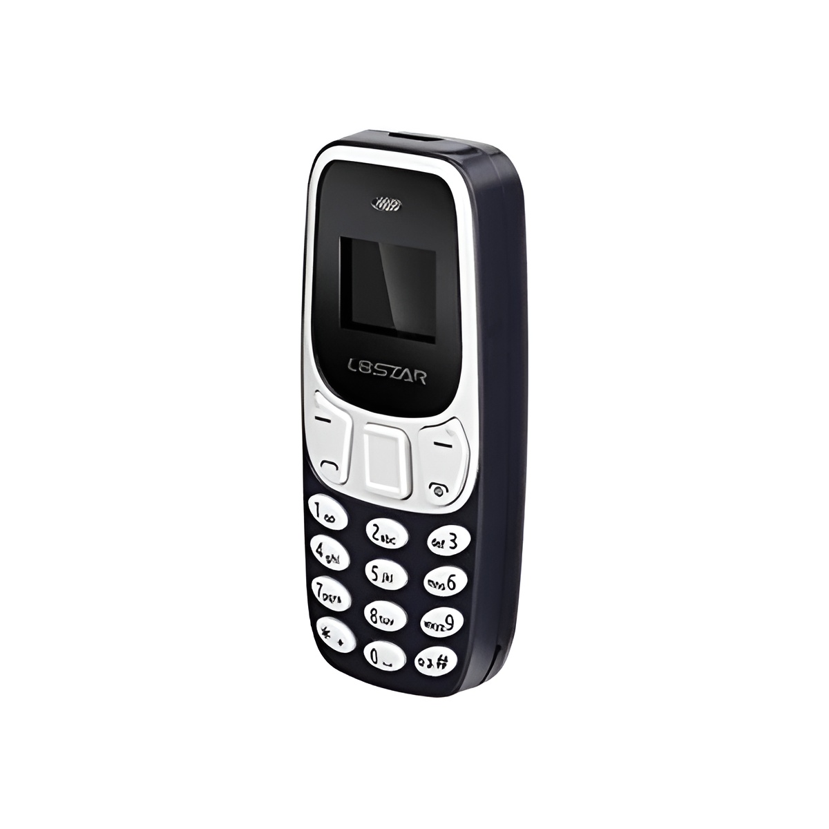 L8STAR BM10 Mini Phone με Ελληνικό Μενού - Χρώμα: Μαύρο
