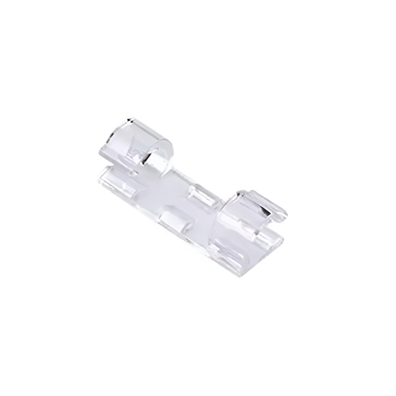 COTECi 82102-TT Self-Stick Line Fixed Consolidation Buckle 20 Τεμάχια - Χρώμα: Διαφανής