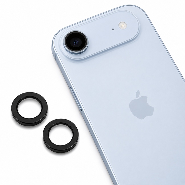 Προστατευτικό τζαμάκι κάμερας One by One για Apple iPhone Air - μαύρη