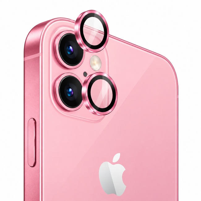 Προστατευτικό τζαμάκι κάμερας One by One για Apple iPhone 11 - ροζ