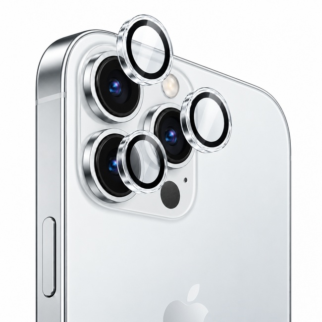 Προστατευτικό τζαμάκι κάμερας One by One για Apple iPhone 12 Pro Max - διάφανη