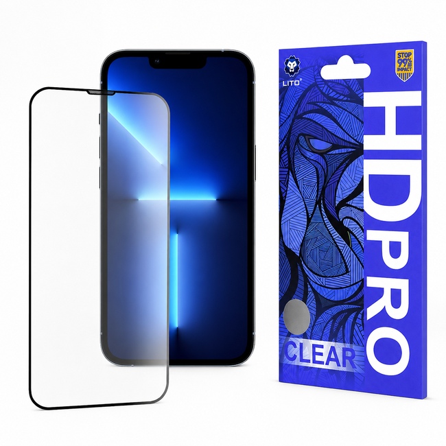 LITO HD PRO Clear Τζαμάκι για Apple iPhone 16 Pro Max