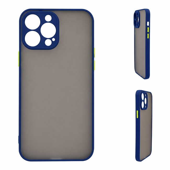 Ματ θήκη για Apple iPhone 14 Pro Max - μπλε