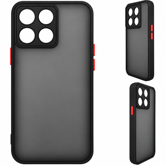 Ματ Θήκη για Xiaomi Poco X6 Pro - Μαύρο