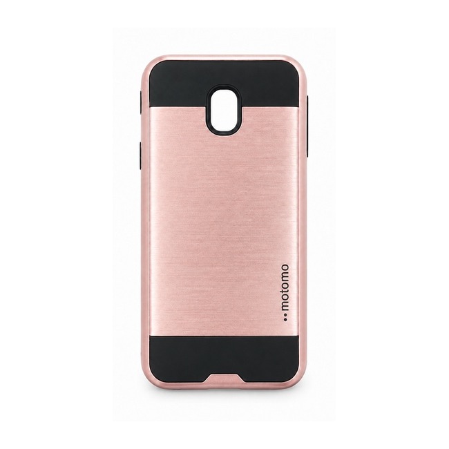 Metal Motomo Case για Samsung Galaxy J7 2017 - ροζ χρυσή