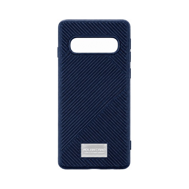 Jelline Bumper Case για Samsung Galaxy S10 Plus - μπλε ναυτικό
