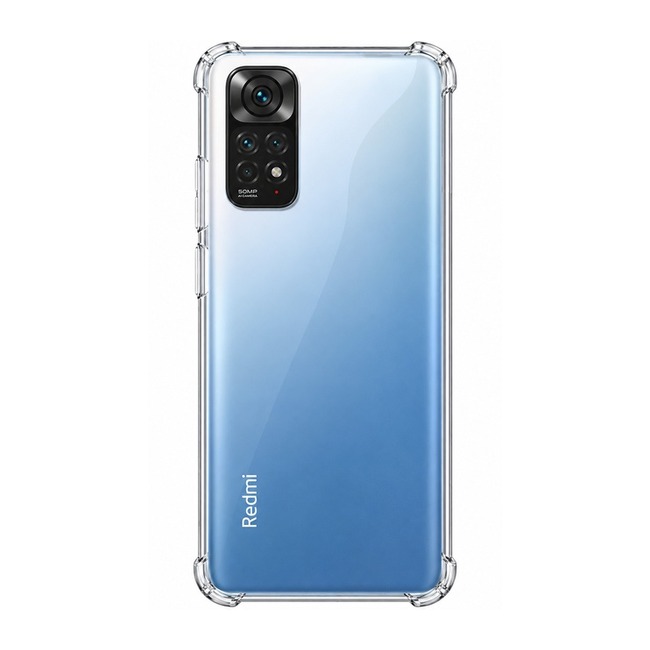 Διάφανη θήκη σιλικόνης για Xiaomi Redmi Note 11 4G - διάφανη