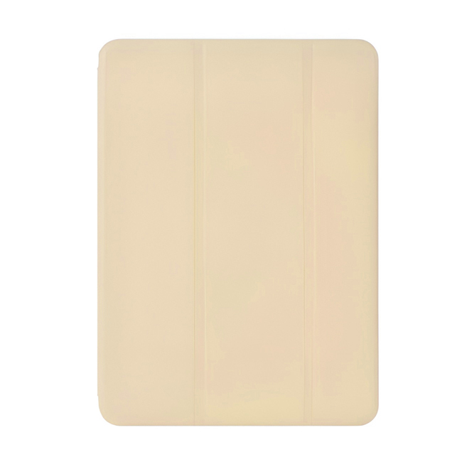 Θήκη Slim Smart Tri Fold New Design για Samsung Galaxy Tab A9 Plus 11" - Χρώμα: Κρεμ