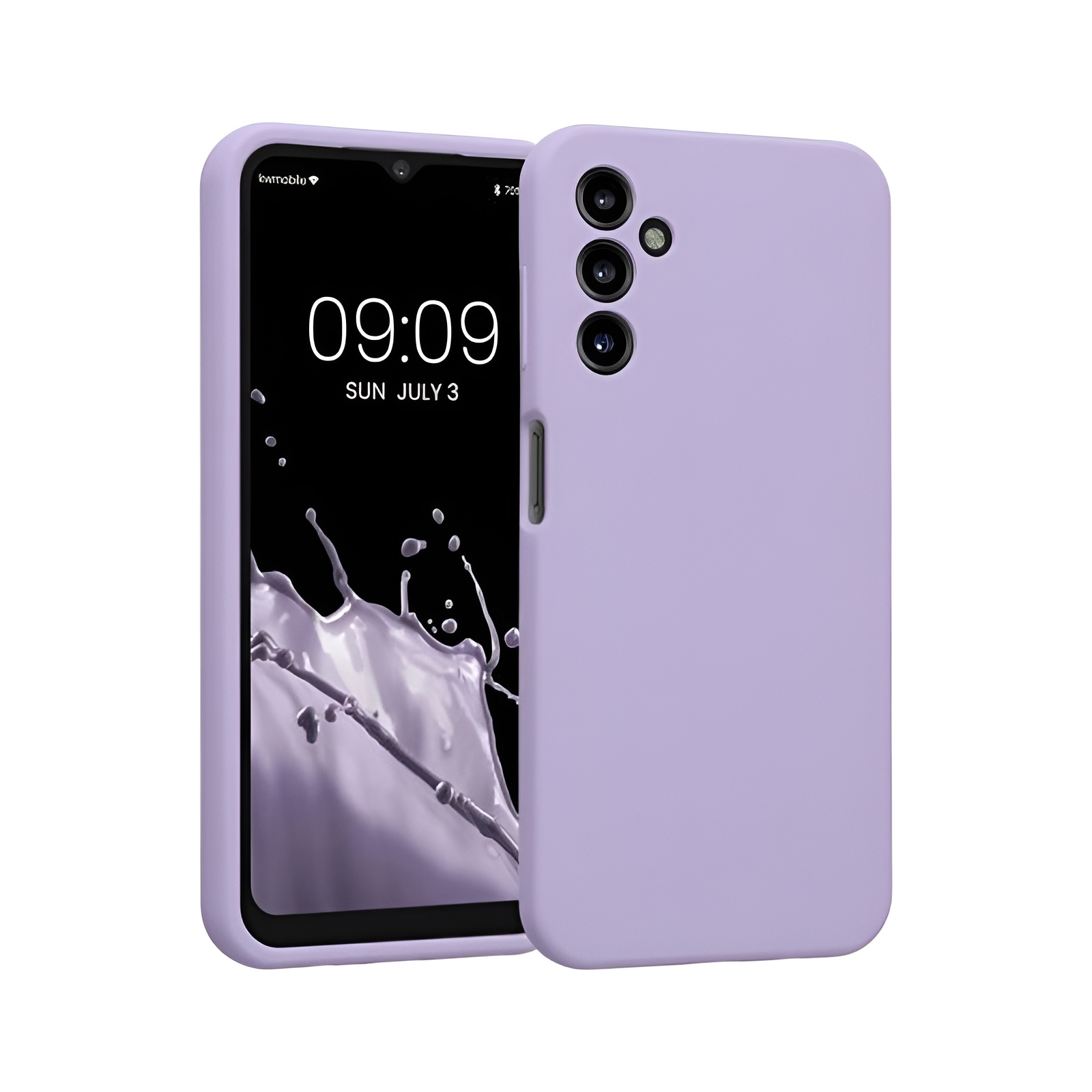 Θήκη Πλάτης Σιλικόνης Soft για Galaxy A16 5G - Χρώμα: Λιλά
