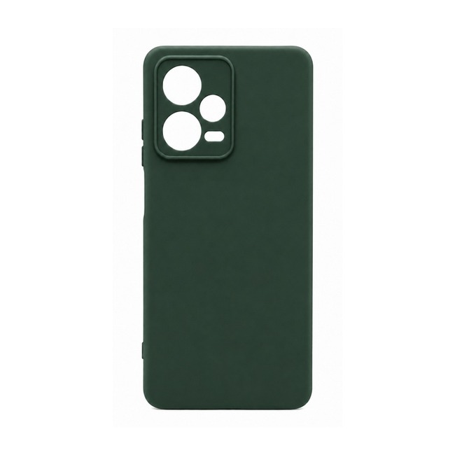 θήκη σιλικόνης (Soft) για Xiaomi Redmi Note 12 Pro 5G - σκούρο πράσινο
