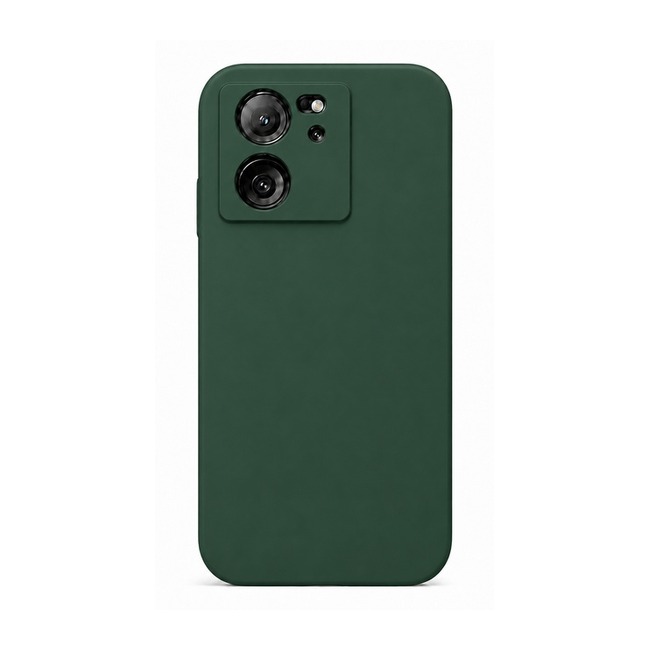 θήκη σιλικόνης (Soft) για Xiaomi 13T - σκούρο πράσινο