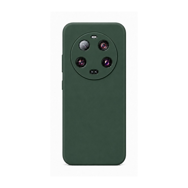 θήκη σιλικόνης (Soft) για Xiaomi 13 Ultra - σκούρο πράσινο