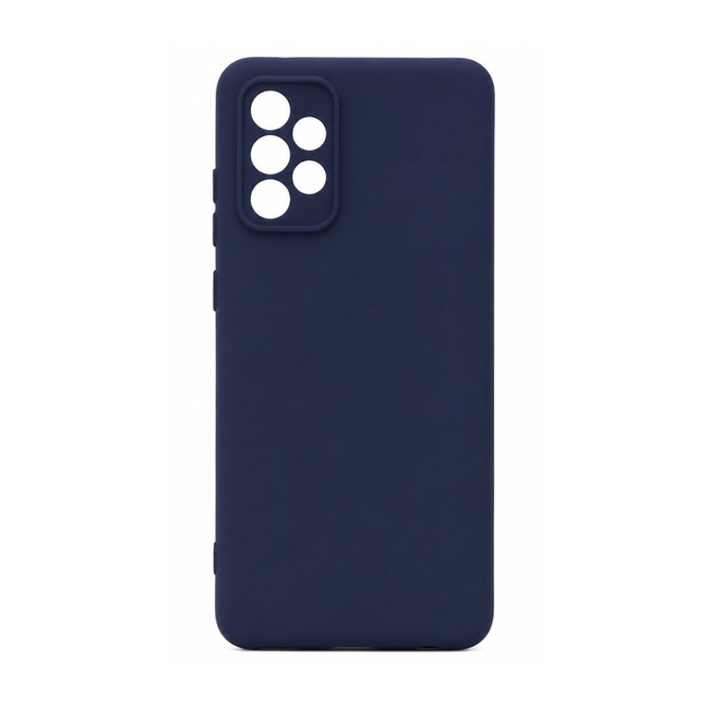 θήκη σιλικόνης (Soft) για Samsung Galaxy A52 - μπλε ναυτικό