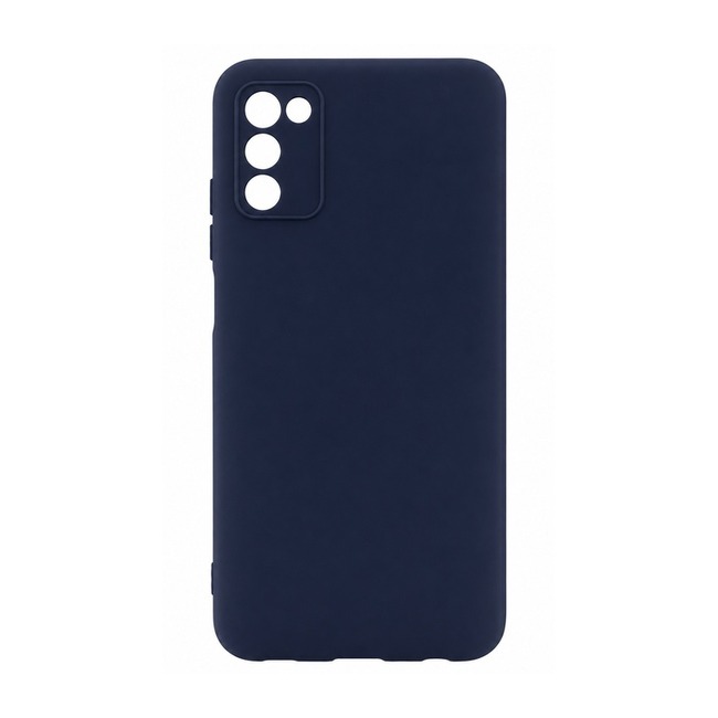 θήκη σιλικόνης (Soft) για Samsung Galaxy A03s - μπλε ναυτικό