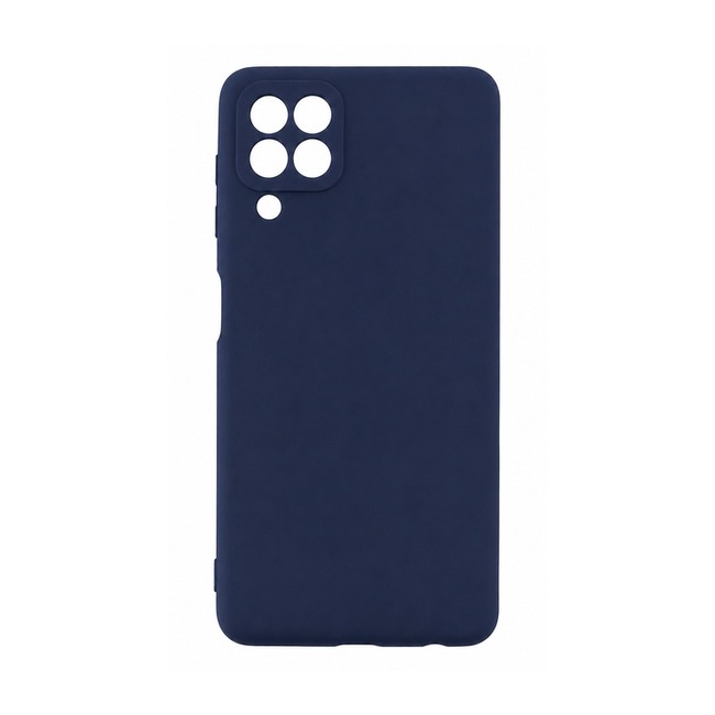 θήκη σιλικόνης (Soft) για Samsung Galaxy A12 - μπλε ναυτικό