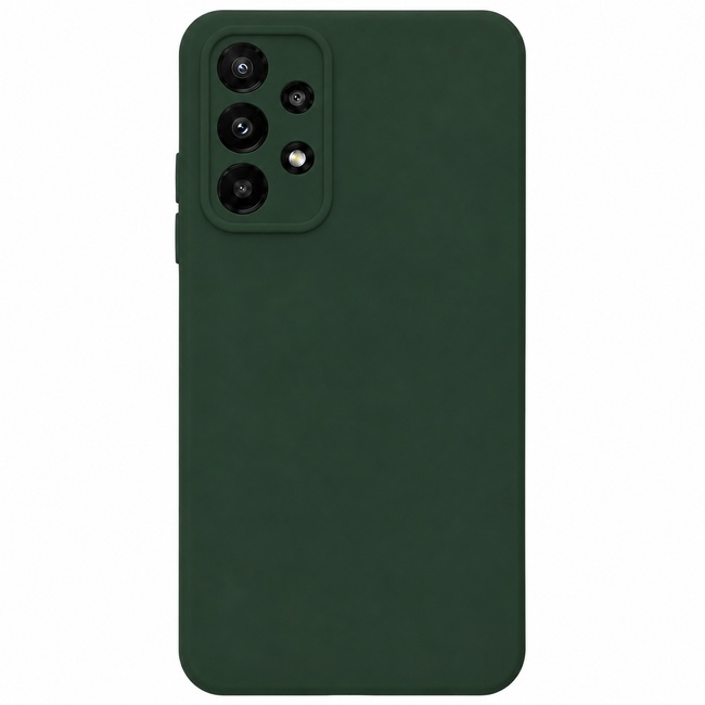θήκη σιλικόνης (Soft) για Samsung Galaxy A72 - σκούρο πράσινο
