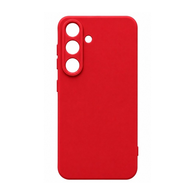 θήκη σιλικόνης (Soft) για Samsung Galaxy A35 - κόκκινη