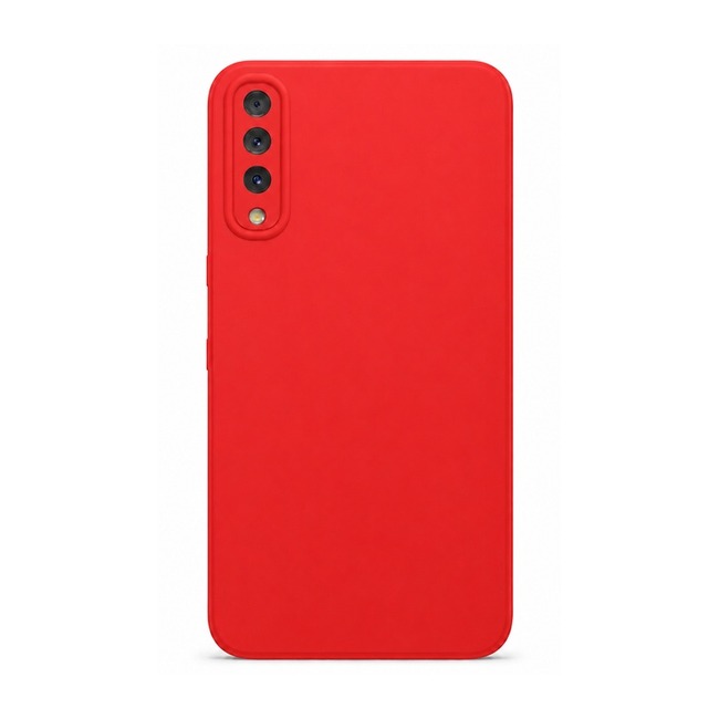 θήκη σιλικόνης (Soft) για Samsung Galaxy A50 - κόκκινη