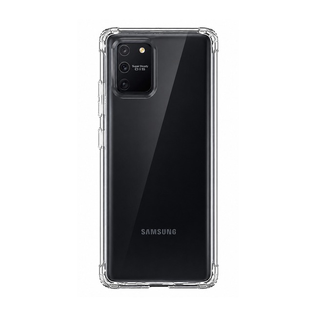 Διάφανη θήκη σιλικόνης για Samsung Galaxy S10 Lite - διάφανη