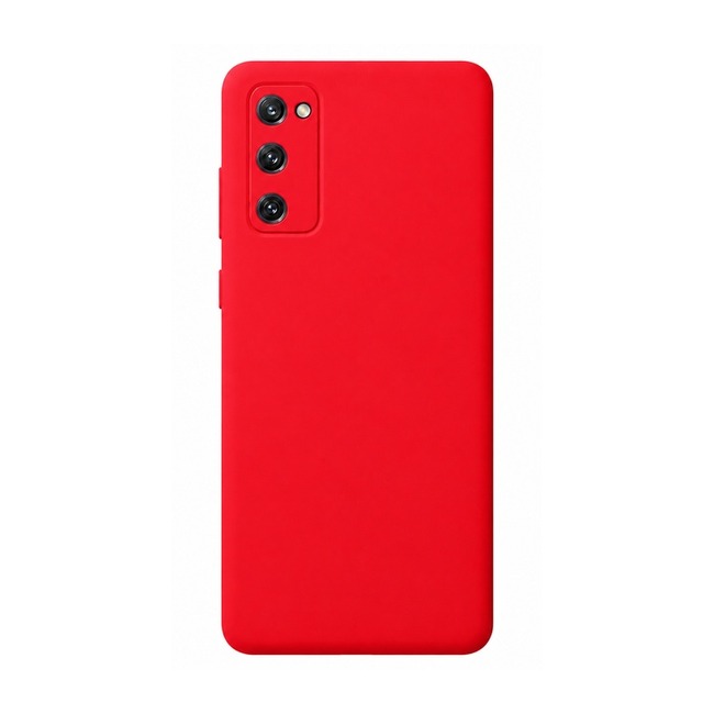 θήκη σιλικόνης (Soft) για Samsung Galaxy S20 FE - κόκκινη