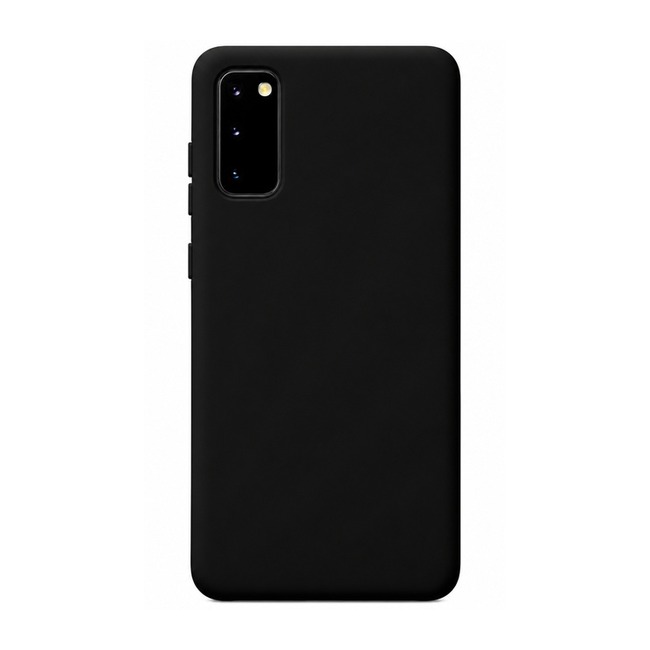 θήκη σιλικόνης (Soft) για Samsung Galaxy S20 - μαύρη