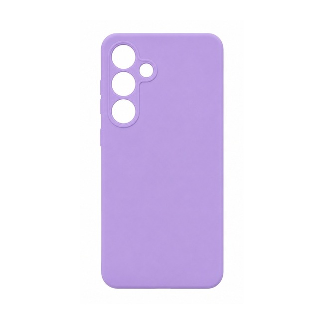 θήκη σιλικόνης (Soft) για Samsung Galaxy S24 FE - λιλά