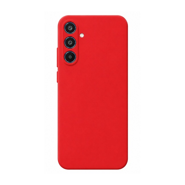 θήκη σιλικόνης (Soft) για Samsung Galaxy S25 - κόκκινη