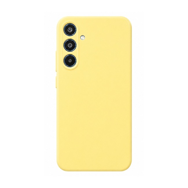 θήκη σιλικόνης (Soft) για Samsung Galaxy S24 - κίτρινη