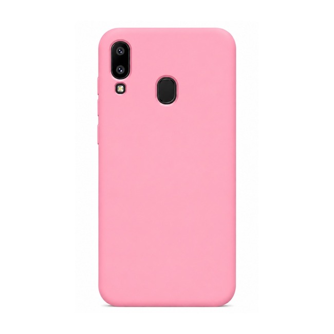 Θήκη σιλικόνης για Samsung Galaxy A30 - ροζ