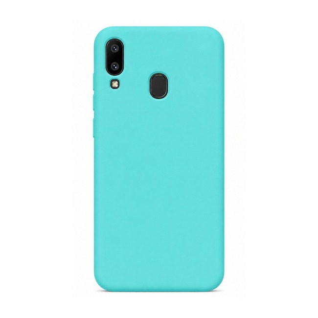 Θήκη σιλικόνης για Samsung Galaxy A20 - turquoise
